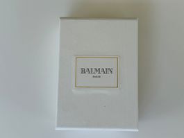 Exclusives Balmain Feuerzeug schwarz gold mit Box