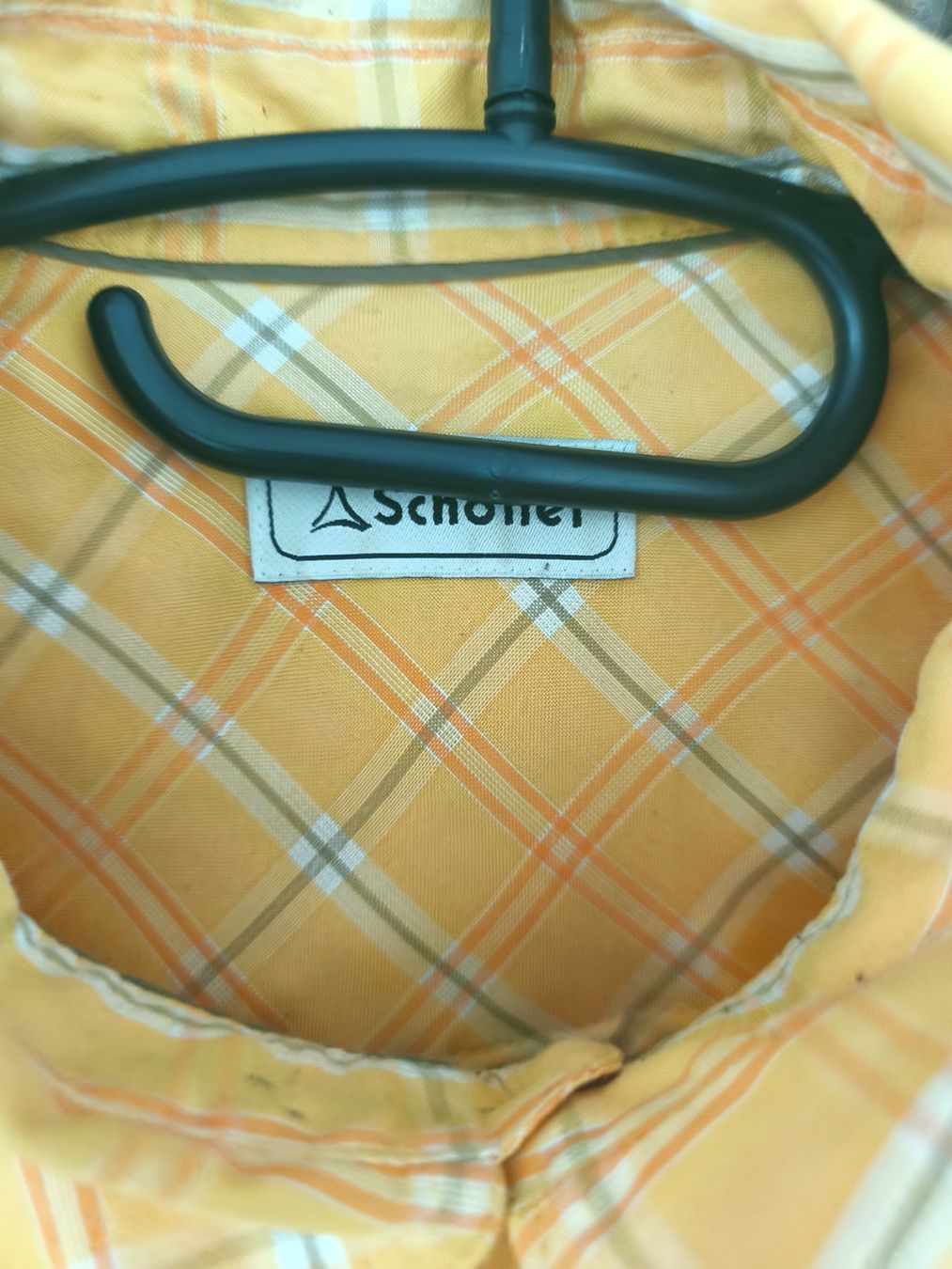 Schoeffel Hemden: orange gemustertes Schöffel Langarmhemd XXL – Gebraucht aus Erschwil von tomket66 1