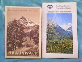 Braunwald + Wanderkarte Glarnerland (2 Karten)