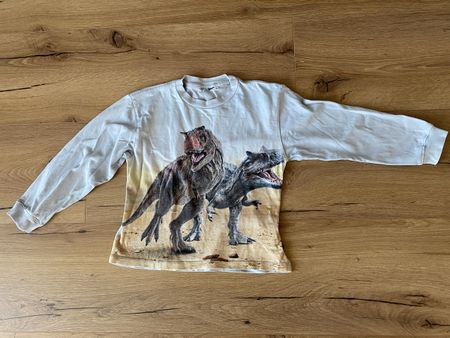 Molo Langarmshirt Gr. 122. Dinosaurier
