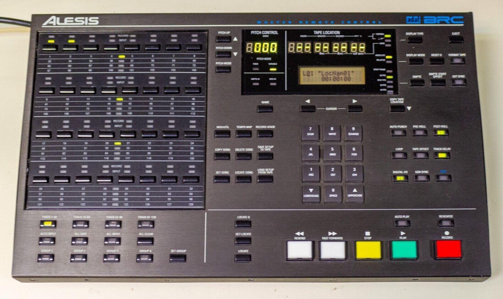 Alesis Musikinstrumente: Alesis ADAT BRC Master Remote Control Panel – Gebraucht aus Novazzano von