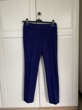 Elegant Women's Trousers, Size 36 - Stylish Navy Blue