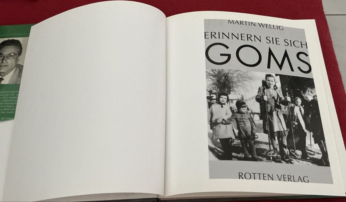 Libri: Goms - Erinnern Sie sich, Martin Wellig – Usato da Naters venduto da seidengut 2