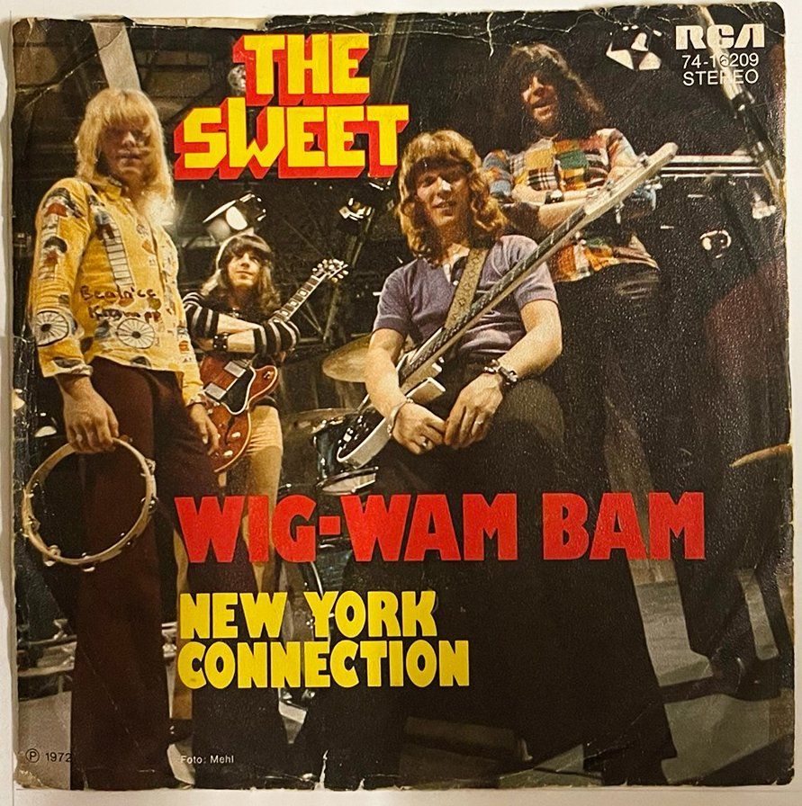 Dischi in vinile: Single: THE SWEET - Wig Wam Bam – Usato da Frenkendorf venduto da Yard-Sale-2000 2