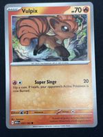 Pokémon Vulpix 037/165 Karte  non Holo 2023 🇺🇸
