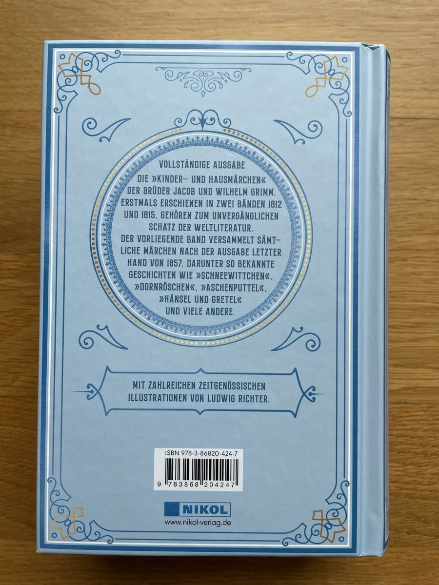 Bücher: Die Kinder- und Hausmärchen der Brüder Grimm – Neu (gemäss Beschreibung) aus Murten von bobby99777744 1