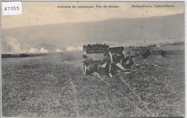 Artillerie de campagne, Fau de vitesse - Feldartillerie