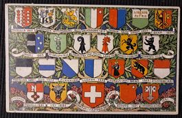 SCHWEIZER KANTONSWAPPEN 1931