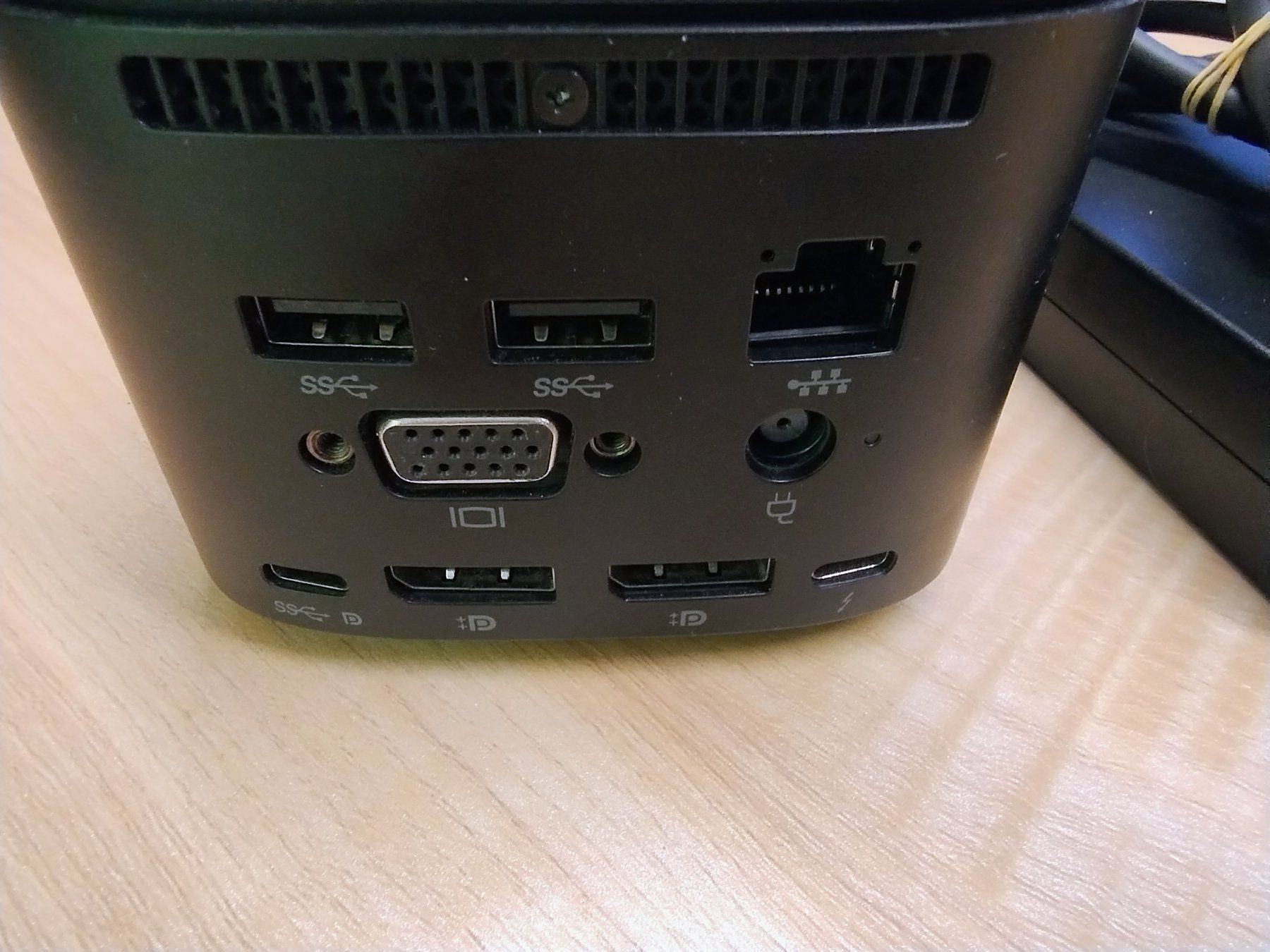 Hewlett Packard Dockingstation: HP Dockingstation Thunderbolt | 120W Netzteil – Gebraucht aus Beckenried von SCHEMA79 3