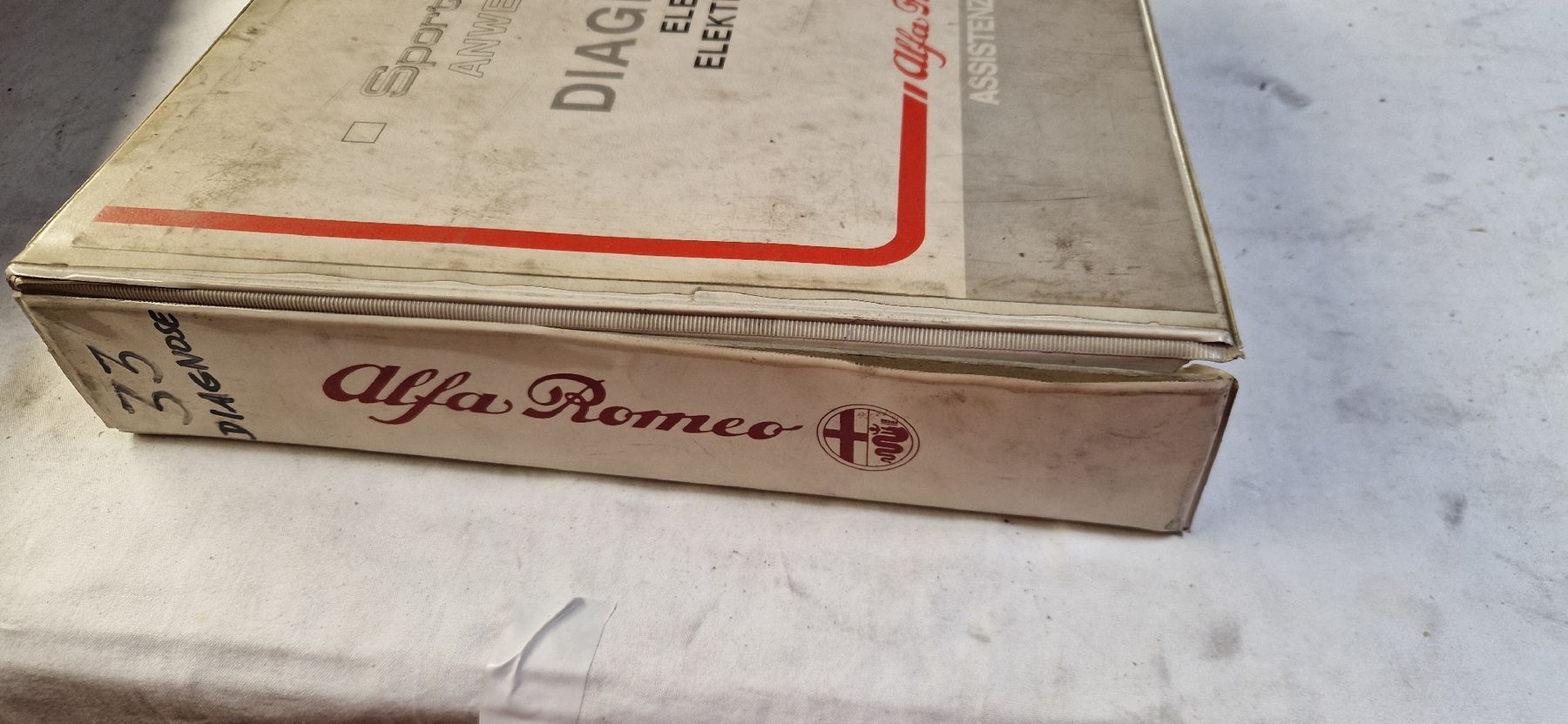 Alfa Romeo Tutti pezzi di ricambio auto: Alfa Romeo 33 Werkstatthandbücher – Usato da Enggistein venduto da Lehmannnn 9