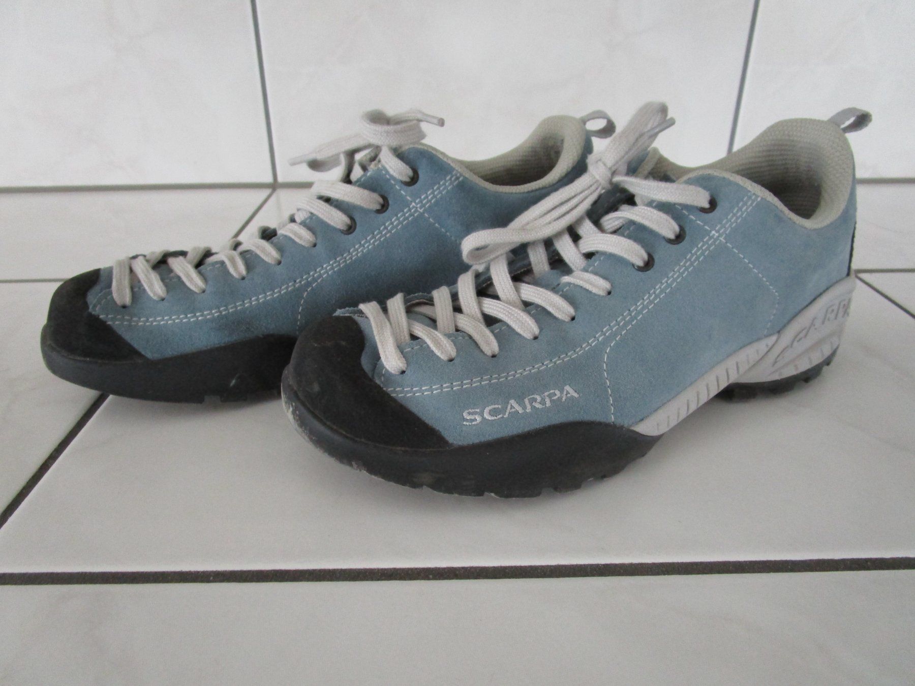 Scarpa Scarpe da donna: Scarpa Mojito Gr. 38.5 Schuhe hellblau – Usato da Volketswil venduto da Globine100 6