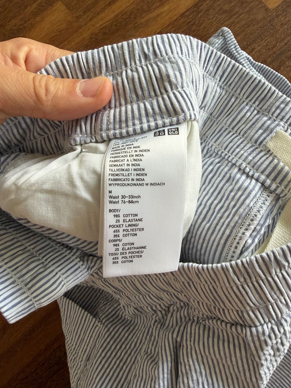 Uniqlo Pantaloni: Uniqlo Shorts – Usato da Ennetbaden venduto da miboo 2