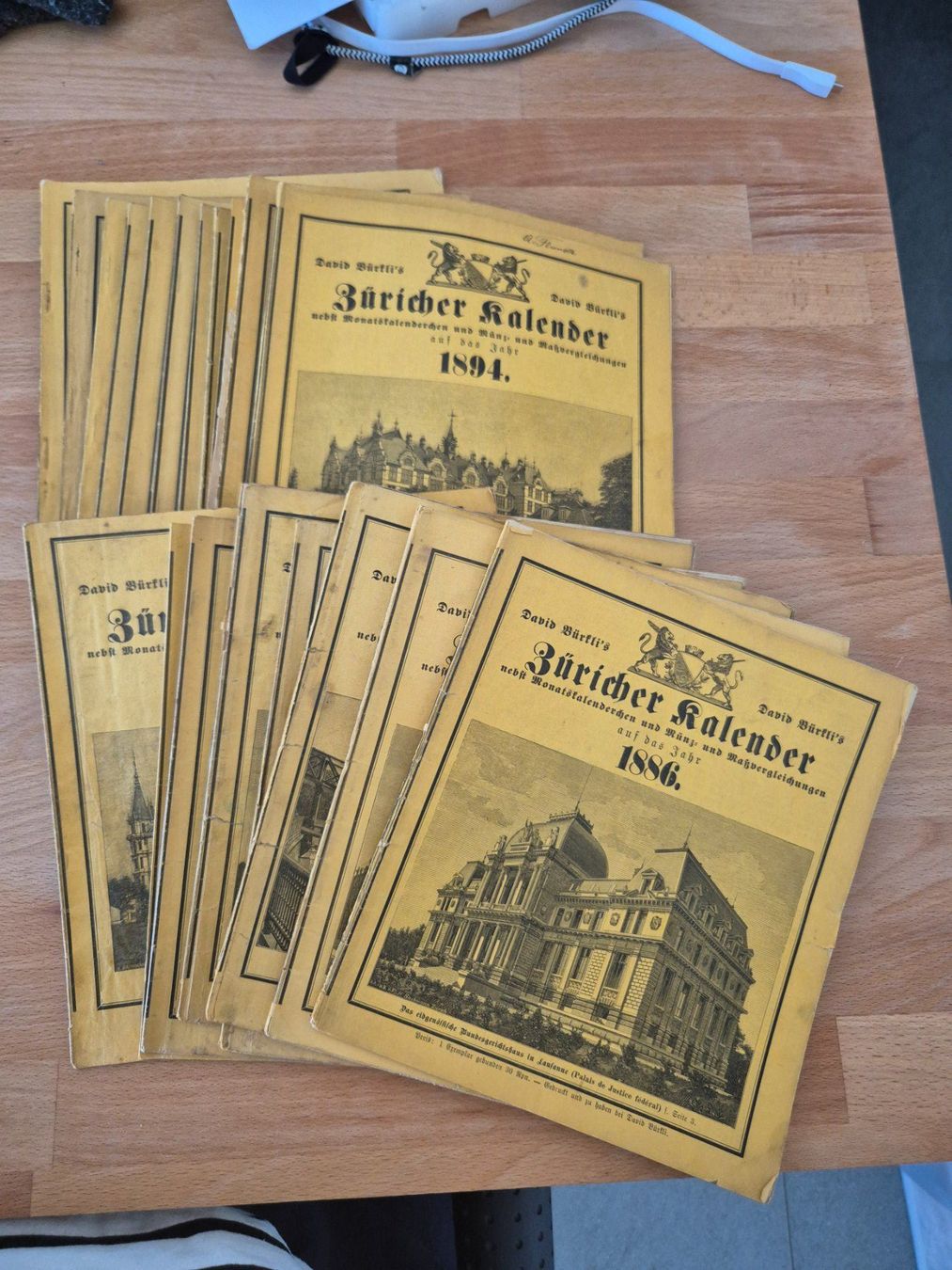 Kalender: Zürcher Kalender Sammlung – Gebraucht aus Effretikon von Malou 1