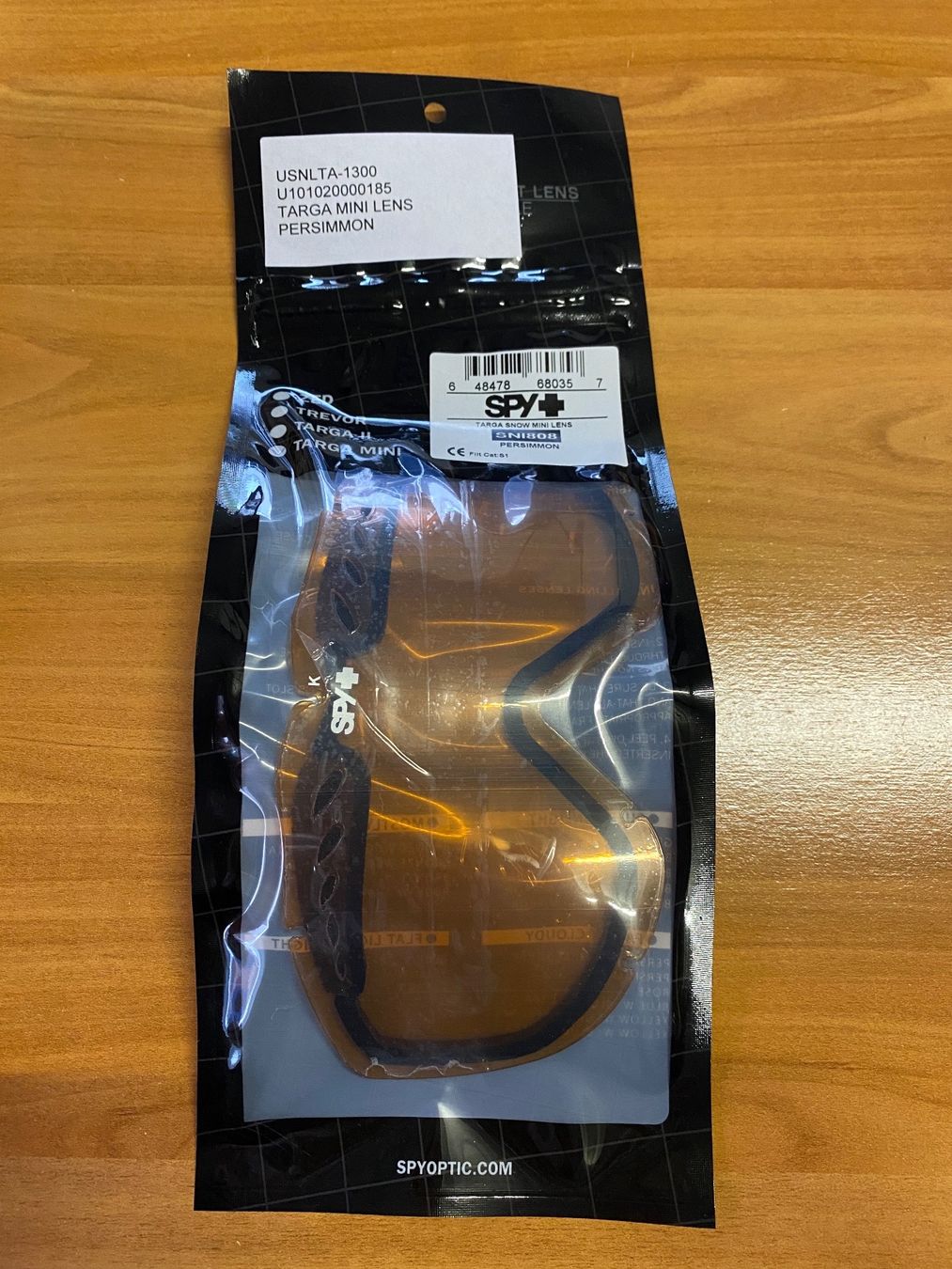 Occhiali & Lenti: Spy+ Verre masque Targa Mini Lens Persimmon – Nuovo e nell'imballaggio originale da Orbe venduto da D-stockFactory-Orbe 1