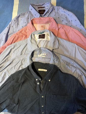 Hemden 5er Set Scotch&Soda Sissy Boy Grösse L guter Zustand