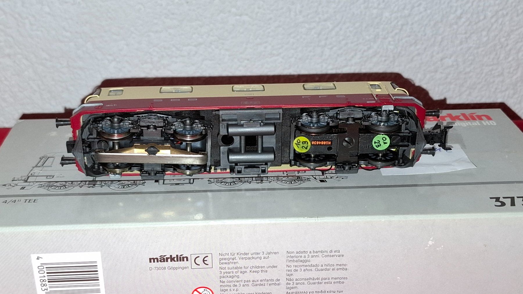 Märklin Modellini di ferrovie: Märklin : Re 4/4 TEE 37343, AC, Digital – Nuovo (secondo la descrizione) da Märwil venduto da Siebenzipfel 2