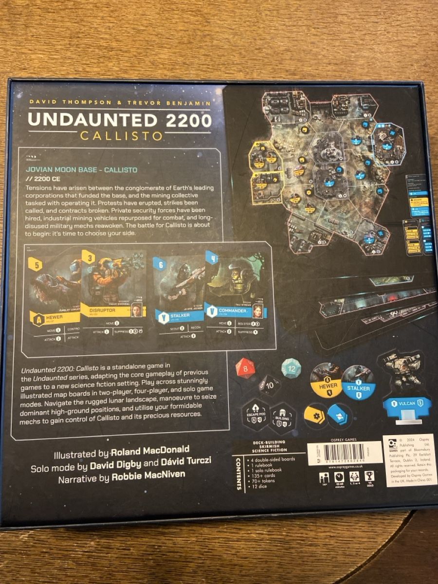 Giochi: Undaunted 2200 - Callisto – Usato da Seengen venduto da ahbehrens 4