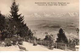 Alpenpanorama vom Kurhaus Magglingen aus