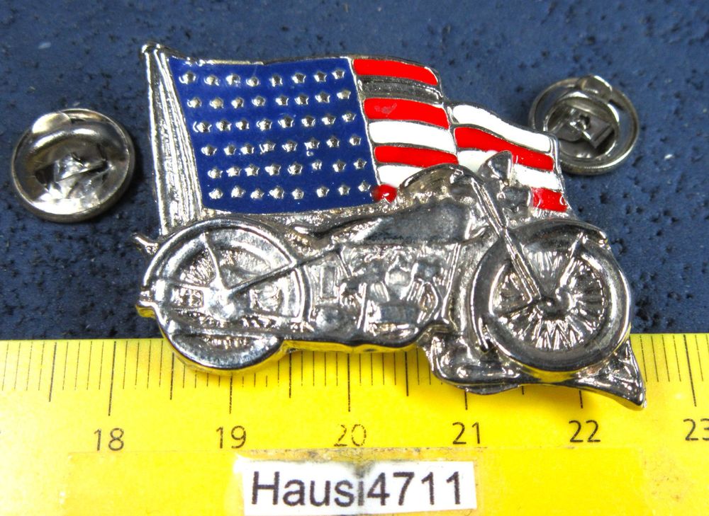 Magnetische Briefkastenabdeckung – Vintage-Motorrad-Flagge, Standardgröße 45,7x53,3 Cm, Polyester