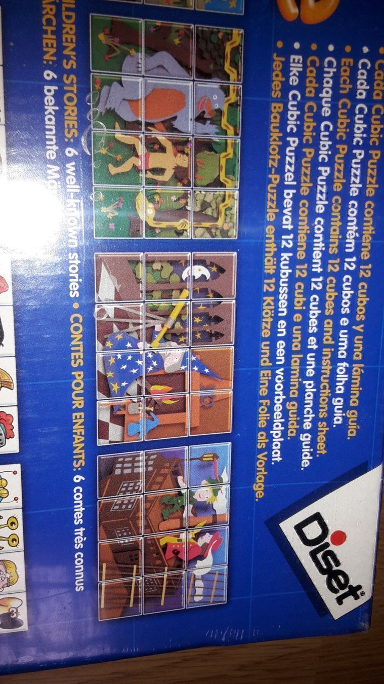 Puzzle: Cubic Puzzle Märchen – Nuovo e nell'imballaggio originale da Spiegel b. Bern venduto da Flamingo07 2
