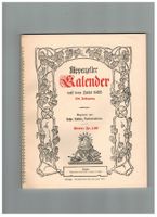 Appenzeller Kalender 1955
