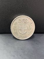 5 Franken Silbermünze 1953 B Schweiz / Fünfliber Ex. 2