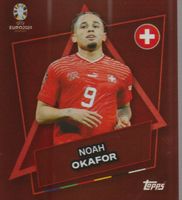 EURO 2024 Topps sticker Star Player Foil NOAH OKAFOR Sui Sp