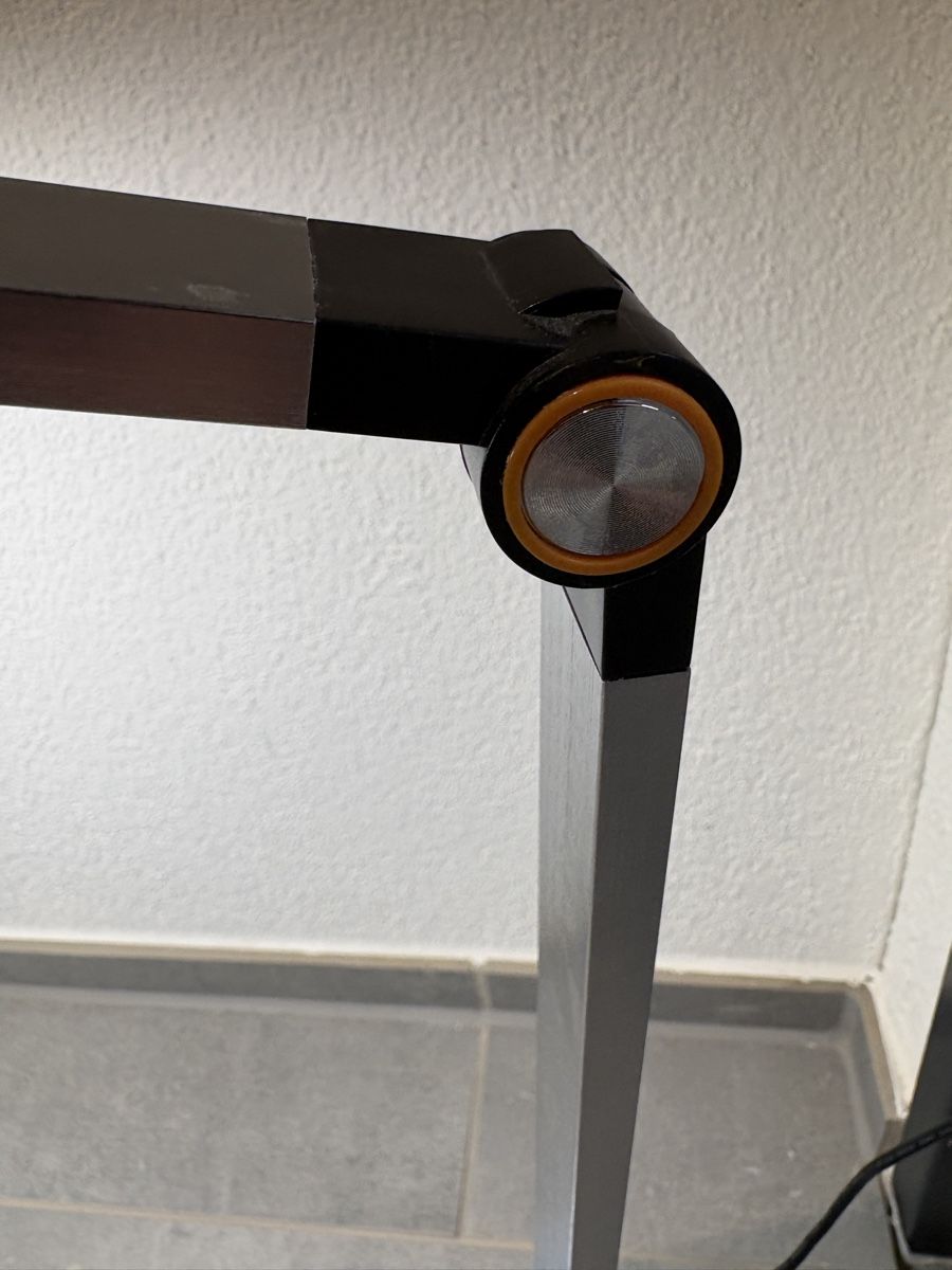 Lampes: Stehlampe LED dimmbar mit Timerfunktion grau silber – D'occasion à Ziefen par buyforfree 3