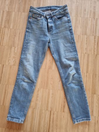 Jeans LINN High Rise Slim aus Bio-Denim, Gr. 26/30
