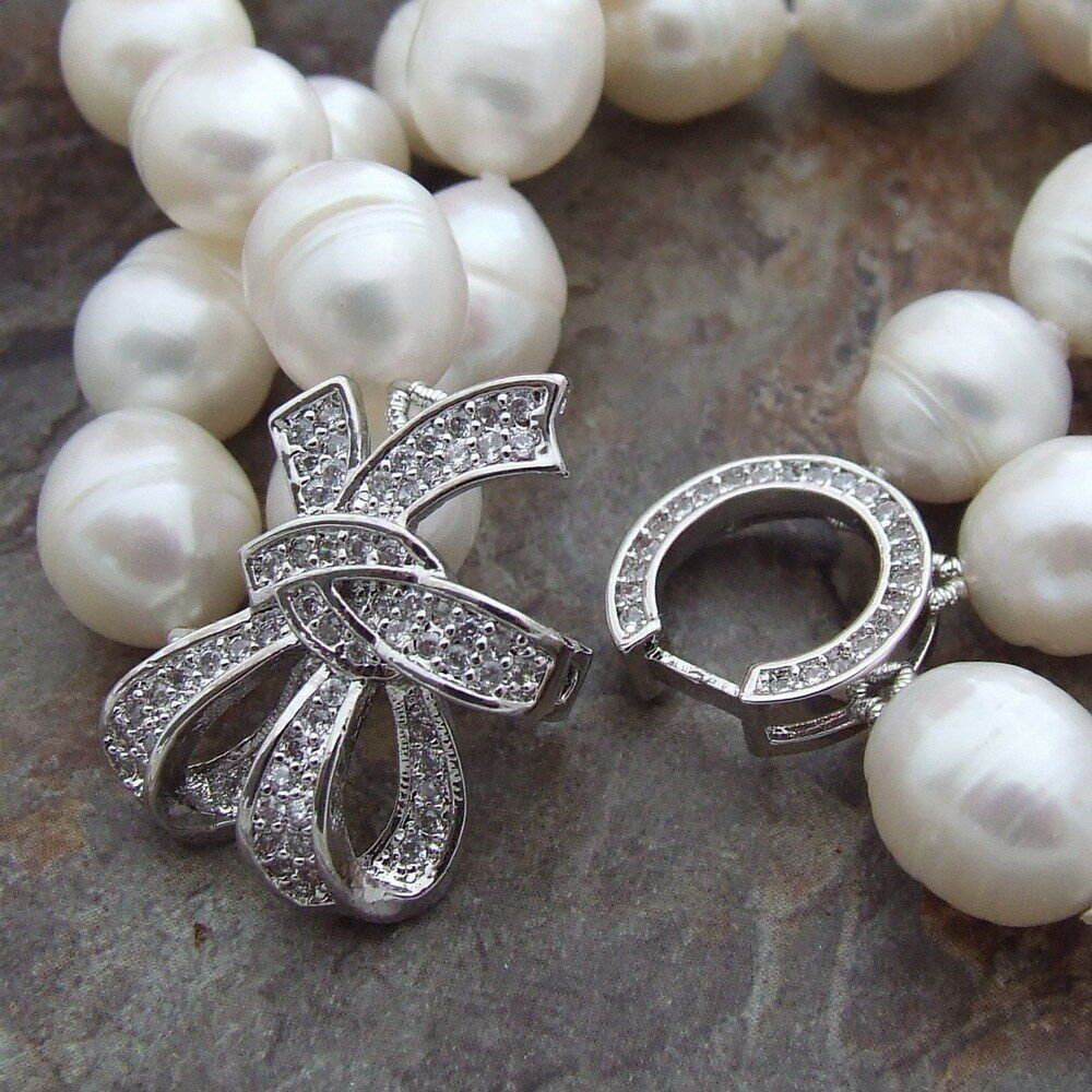 Bracciali & Braccialetti: Weiss Lua Perlen Armband Echt 1.2 cm Bracelet Perle Vrai – Nuovo (secondo la descrizione) da Prilly venduto da ilyria73 2