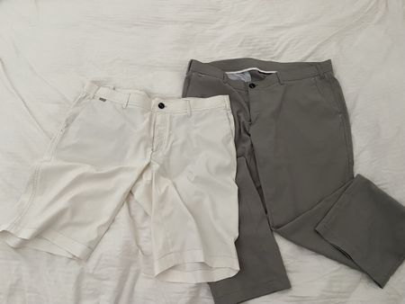 2 Brax Golfhose kurz und lang Gr 56