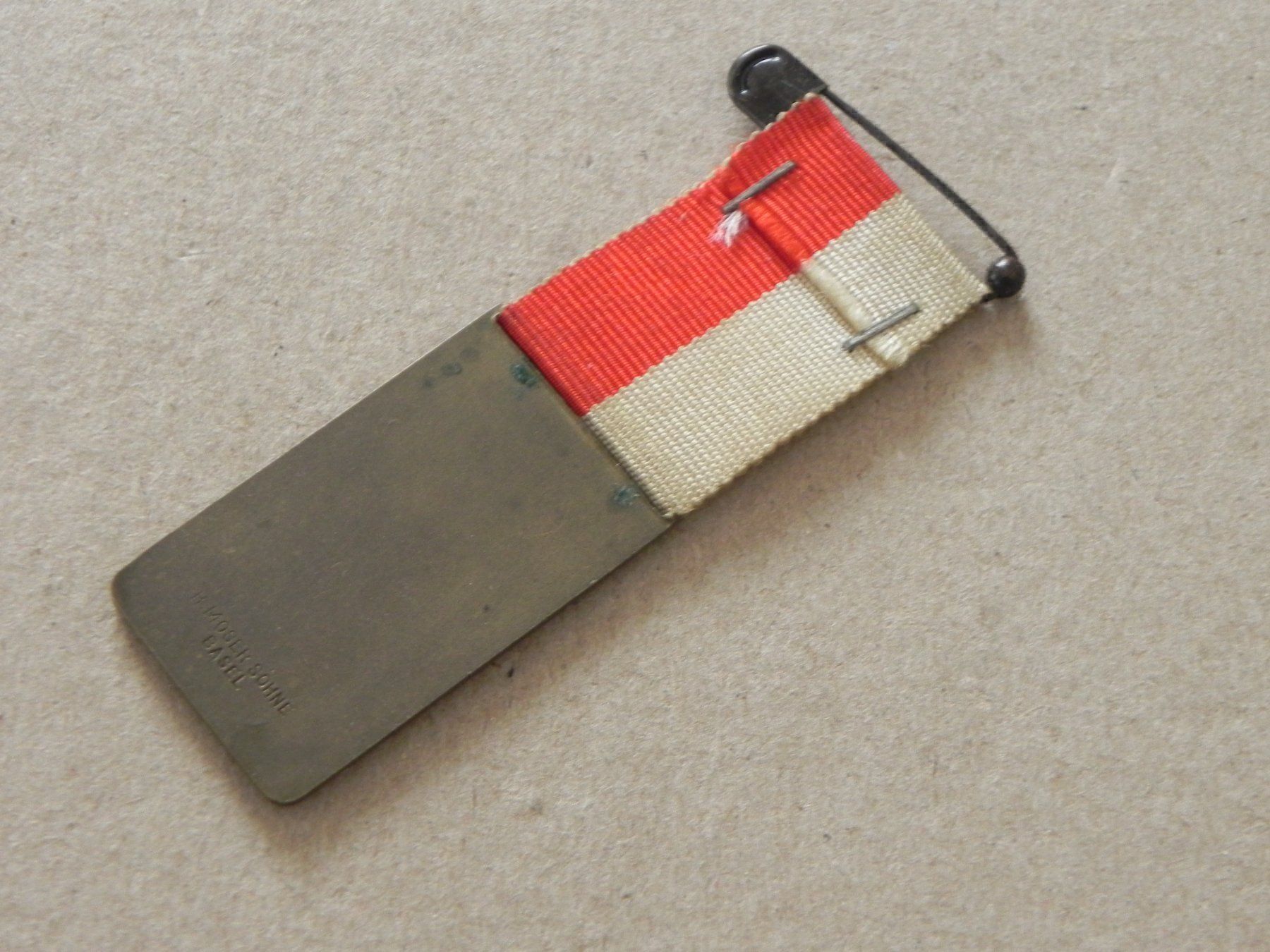 Plaquettes & Badges: Abzeichen Eidg. Pontonier Basel BS 1933 – D'occasion à Siebnen par krimsie 1
