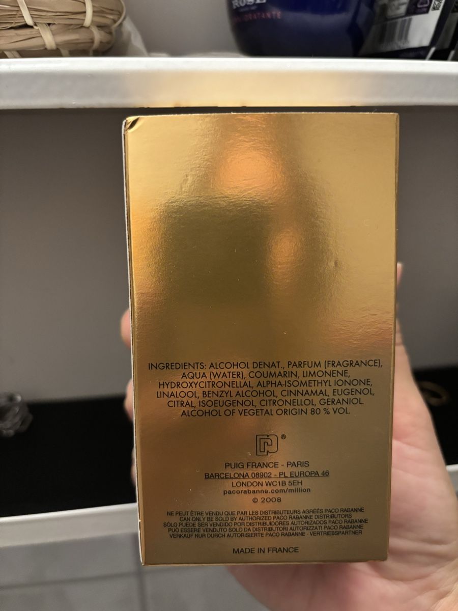 Paco Rabanne Profumi & Eau de Toilette: Parfum | One million 50ml – Nuovo e nell'imballaggio originale da Jegenstorf venduto da vanisaem 1