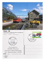 Flums Sarganserland St.Gallen Letzttag Post Bahn SBB Re 460