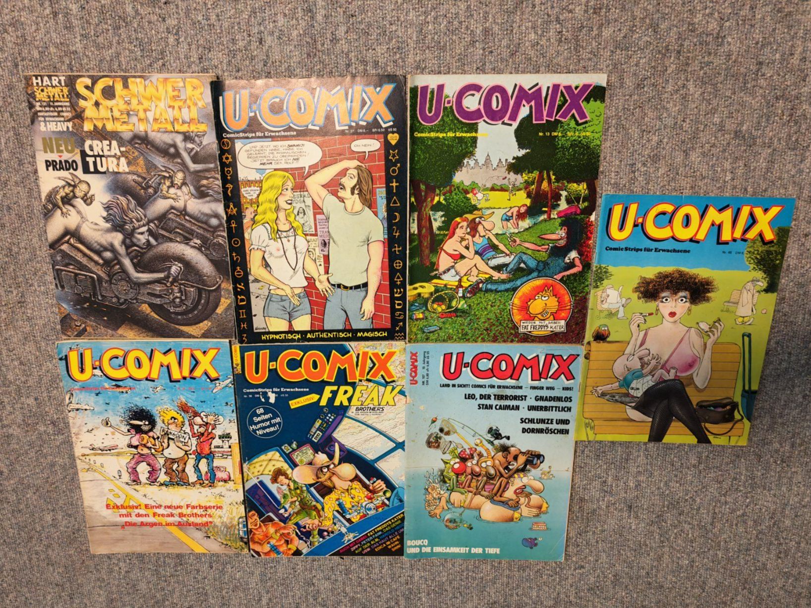 Fumetti: U-Comix und Schwer Metall Comics – Usato da Thun venduto da Kankii