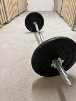 Kurzhantelstange mit 2x10KG Scheiben body shape