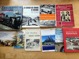 10 Bücher über die Schweizer Eisenbahn
