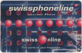 5 Fr. Swissphoneline - seltene Prepaid Telefonkarte