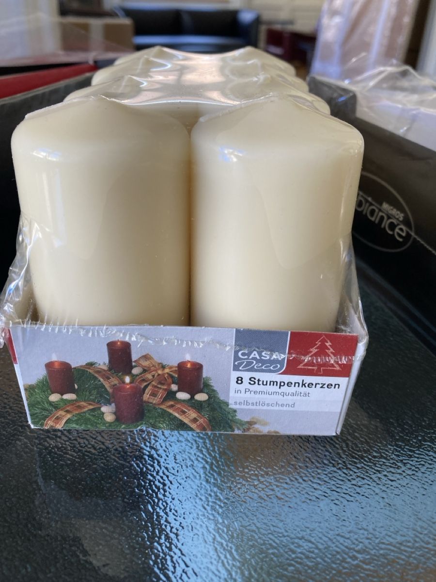 Candele: Verschiedene Kerzen, 32 Stück, neu – Nuovo e nell'imballaggio originale da Zürich venduto da dolcicaramelle2 2