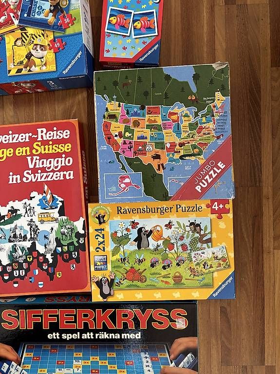 Ravensburger Spiele: 6 Spiele und Puzzle – Gebraucht aus Langendorf von Tbejda 2