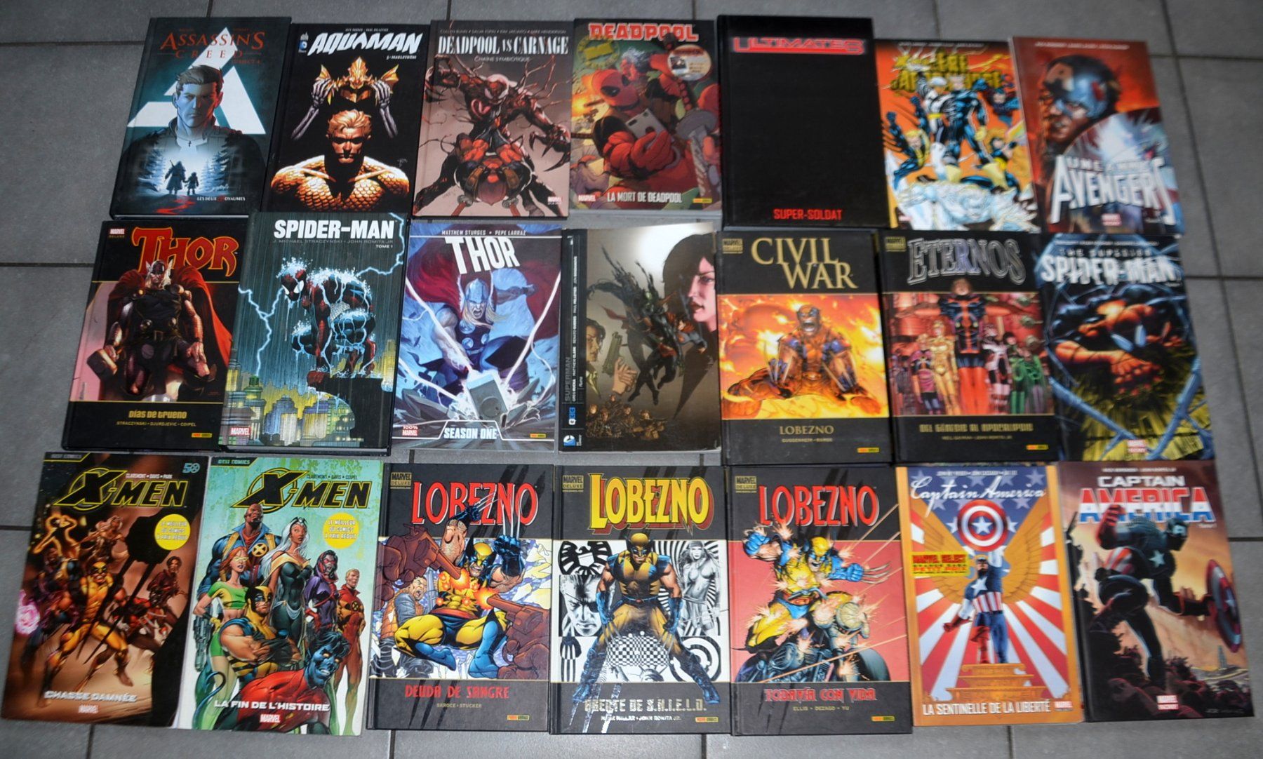 Comics: 33 Comics / 33 bandes dessinées Deadpool,Superman,Zombies... – Gebraucht aus Collonges von arashee 6