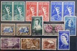 Südafrika Lot mit alten Werten XII