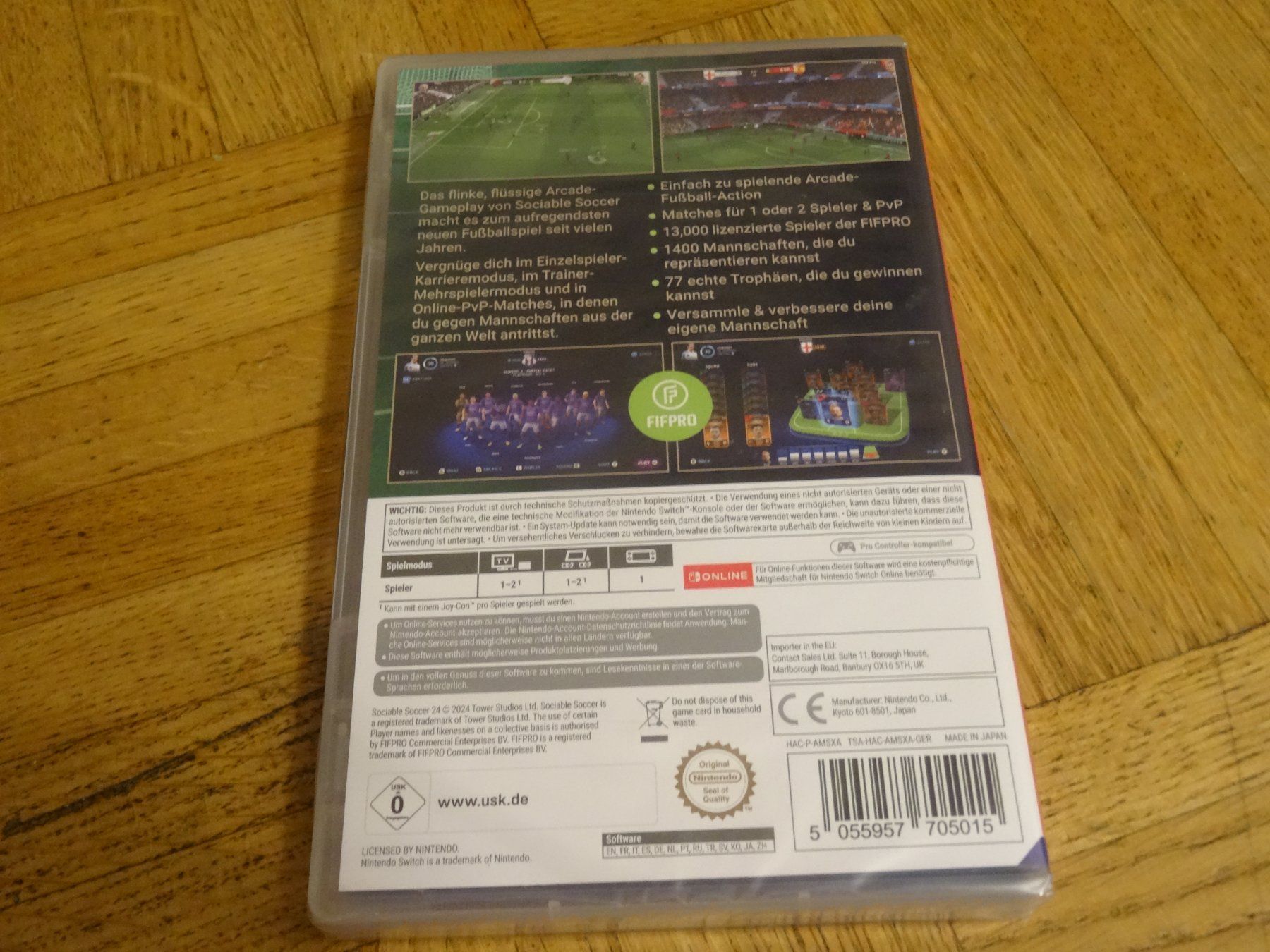 Nintendo Spiele: Socialable Soccer 24 - Nintendo Switch - NEUWARE – Neu und originalverpackt aus Olten von Disc-Ausverkauf 1