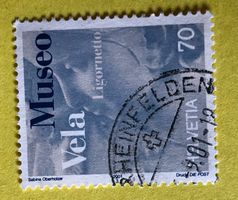 Nr.1023 GESTEMPELT Wiedereröffnung Museo Vela 2001  