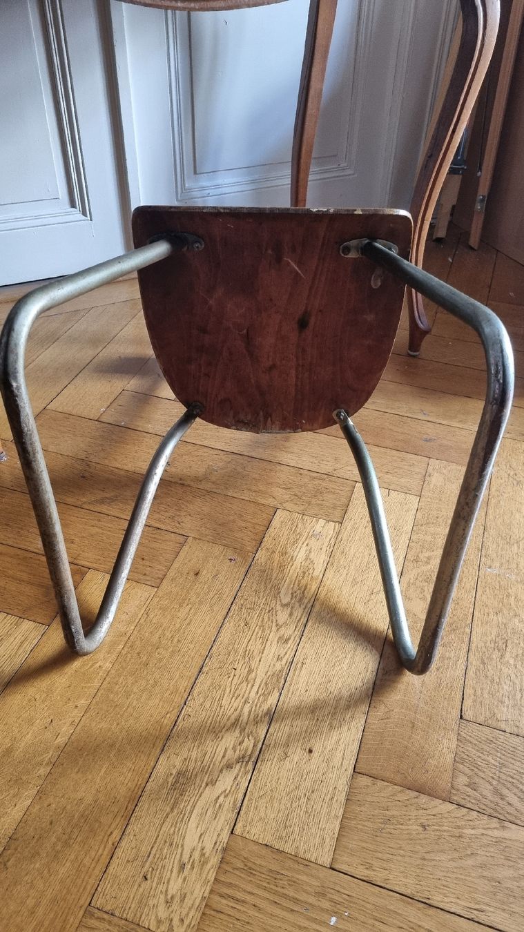Stühle: Chaise moderniste 1930, René  Herbst – Gebraucht aus Genève von fra_jv9c 4