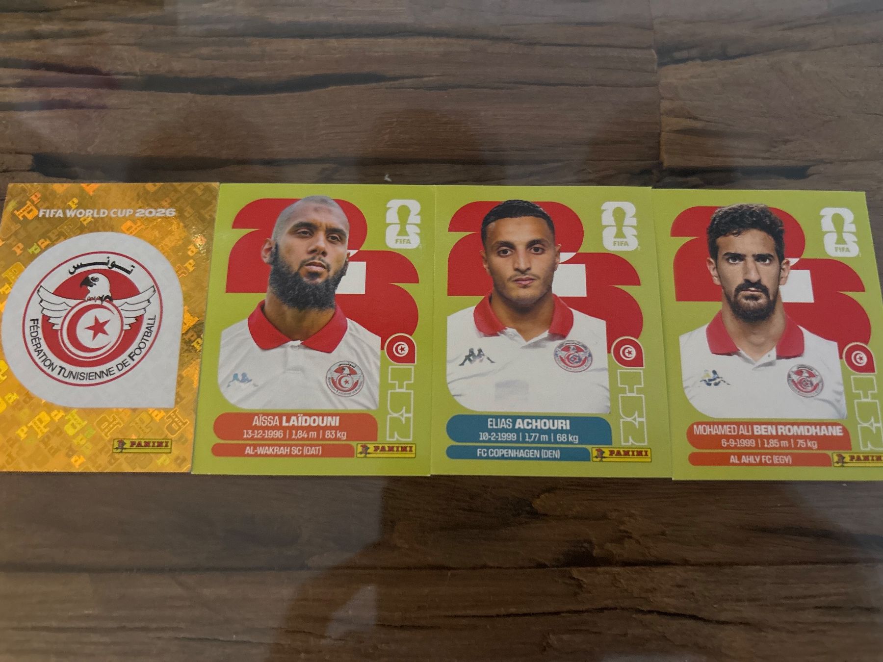 Panini Cartes à collectionner: Panini Sticker TUN – Neuf (Voir description) à Spiez par inf_l9c6
