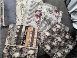 Bastelpapier Set Herbst/Halloween, neu, 6x6 Inch