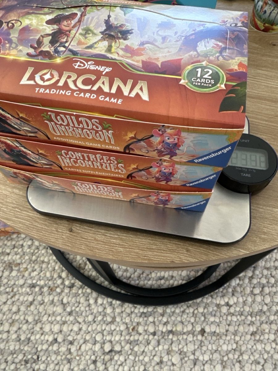 Disney Cartes à collectionner: Vente Carte Lorcana - Mostly Wilds Unkonws - Bulk - 2.4kg – Neuf (Voir description) à Cronay par Ink-Eyes 1