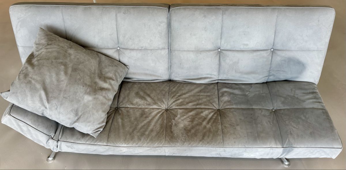 Ligne Roset Divani: Designersofa Ligne Roset Smala grau – Usato da Winterthur venduto da theodikastis 1
