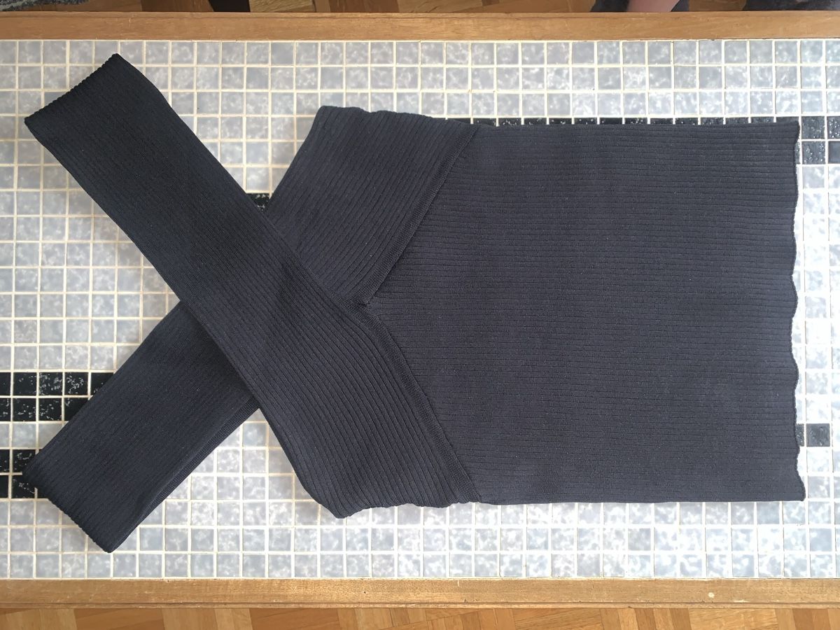 Maje Tops: Top MAJE noir X croisé - taille 1 – Gebraucht aus Lausanne von Xiaoxi 2